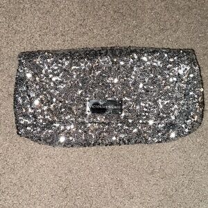 Silver Sequin Victoria’s Secret Clutch